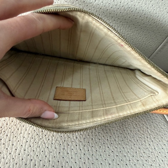 Louis Vuitton Damier azure wristlet neverfull pouch - Picture 4 of 8